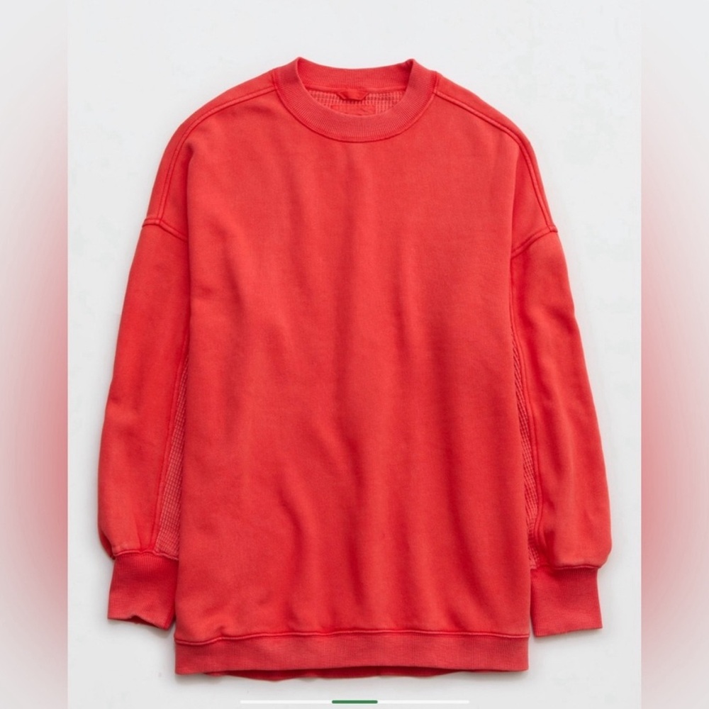 Aerie red sweatshirt xl
